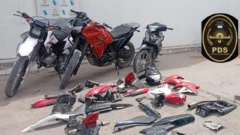 Secuestran motos robadas y hay tres aprehendidos