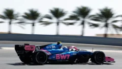 Colapinto terminó último en el primer test de Baréin tras causar una bandera roja