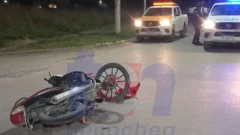 Accidente de tránsito en Av. 75 y 80: una mujer debió ser hospitalizada