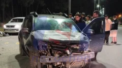 Madrugada de domingo con choque entre dos vehículos en 10 y 101