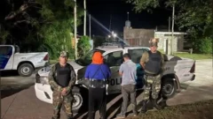 Dos detenidos por ingresar a campo y pescar sin autorización