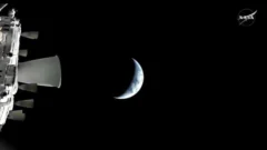 A qué hora comienza la observación de la cara oculta de la Luna