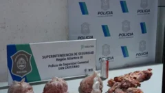 Un aprehendido por robar 17 kilos de carne y una lata de cerveza