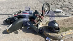 Dos heridos en un choque entre dos motos