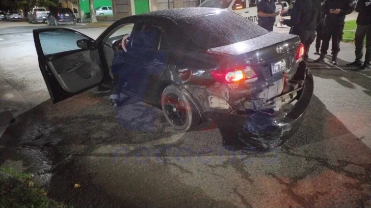 Choque entre un patrullero y un auto particular en la Avenida 58 | TSN ...
