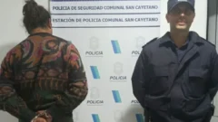 Robó una bicicleta de un campo y lo agarraron en la ruta