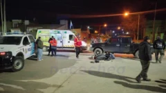 Choque en Avenida 74 y 39: el motociclista manejaba alcoholizado