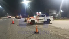 Un motociclista fue hospitalizado tras un choque en la Avenida 74 y Ruta, en Necochea