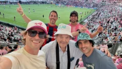 Juan Bautista De Benedictis y la experiencia de ver a Messi y Colapinto en Miami