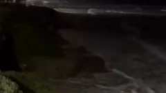​Continúa el alerta por vientos fuertes en Necochea y Quequén: el fenómeno cesará recién por la noche