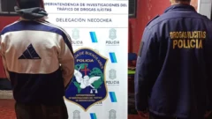 Se secuestró marihuana, un detenido y trasladado a Batan