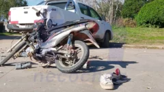 Accidente en 98 y 63 con dos personas heridas y trasladadas al hospital