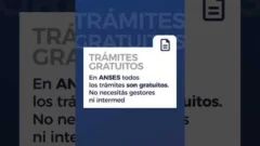 ANSES: En ANSES todos los trámites son gratuitos