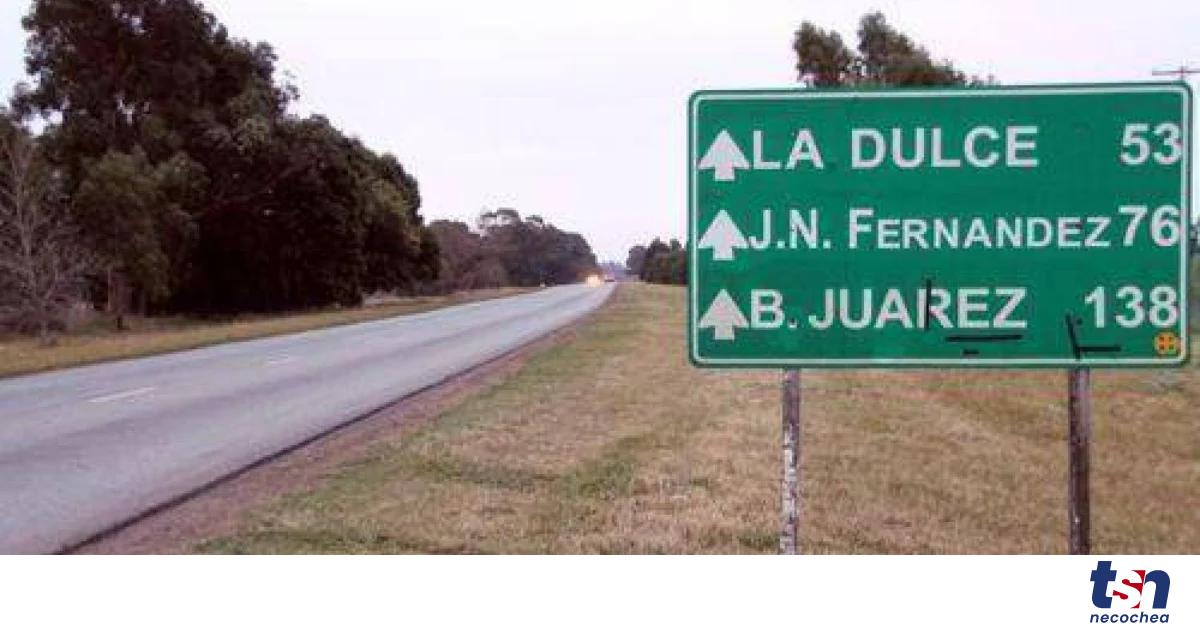 Cortan el pasó de vehículos en la Ruta 86 | TSN Necochea