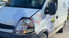 Choque en cadena en la intersección de las avenidas 59 y 42