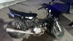 Recuperan una moto robada tras una persecución policial en Necochea