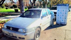 La Policía secuestra auto por deudas de alimentos