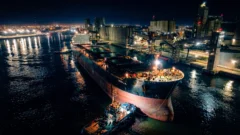 El buque “Seralia” completa una de las mayores exportaciones de la história de Puerto Quequén