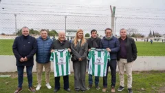 Paredi y Katopodis entregaron un subsidio a Estación Quequén