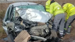 Ruta 88: una mujer fallece tras un violento choque frontal