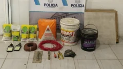 Recuperan elementos robados y avanzan contra el principal sospechoso