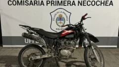 Allanamiento por amenazas termina con un aprehendido y una moto robada recuperada
