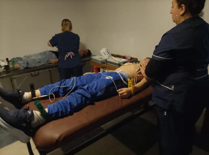 Operativo de salud gratuito para niños y niñas del fútbol local