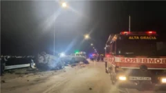 Rutas trágicas en el país: violento choque frontal dejó cuatro muertos