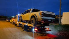 Se atrincheraron dentro de una camioneta, tras realizar maniobras peligrosas en Quequén