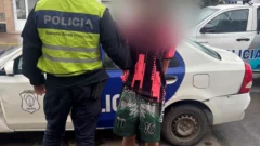 Cayó en Quequén tras arrebatarle el celular a una mujer