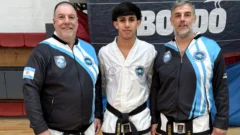 El necochense Rodrigo Colombani estuvo en la convocatoria de la Selección Argentina de taekwondo ITF