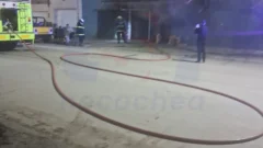 Incendio en la Panadería Los Andes: trasladaron a un trabajador por inhalación de humo