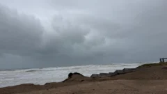 Alerta naranja en Necochea y Quequén: pronostican ráfagas de hasta 97 km/h