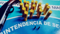 Secuestran un arma de fuego y municiones en un control vial sobre la Ruta 86
