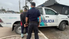 El hombre que robó una cartera, intentó esconderse entre los pastizales