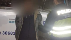 Ingresó al predio municipal de Transito y fue aprehendido tras una persecución