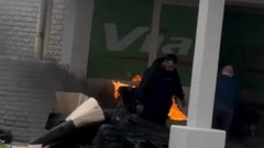 Principio de incendio en la Terminal: se prendieron fuego paquetes