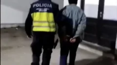Entró al predio de Tránsito Municipal, huyó a pie y lo atraparon tras una persecución