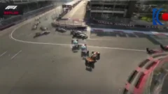 Video: el grave error de Colapinto que le costó los puntos a Alpine en el GP de Azerbaiyán
