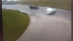 “Manejan como quieren”: Un video confirmó la imprudente maniobra que provocó un violento choque